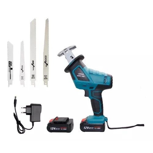 Serra Tico Ticos C/2 Bateria 12v Lamina Alumínio
