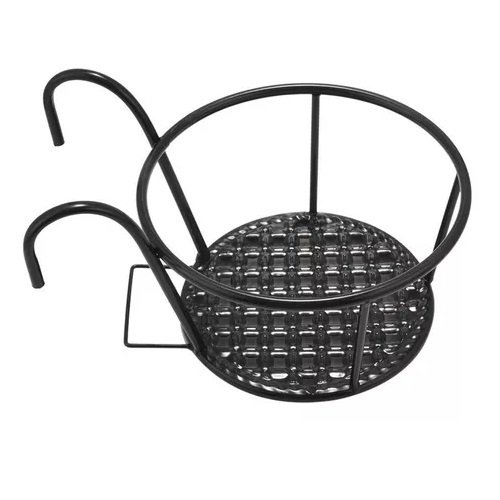 Suporte Para Vasos De Flores De Parede Metal 22x18x11,5cm
