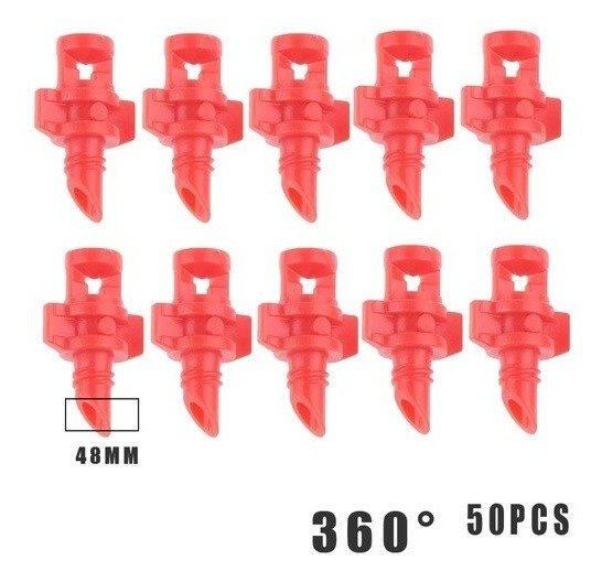 50 - Micro Aspersor Spray Estático Irrigação De 360°
