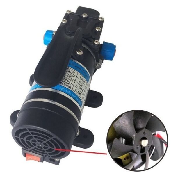 Bomba Água Pressurizadora 480l/h 100w 12v Botão On/off