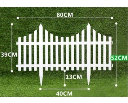 Cerca Plastica Para Jardim Decorativa Ingles 80x52