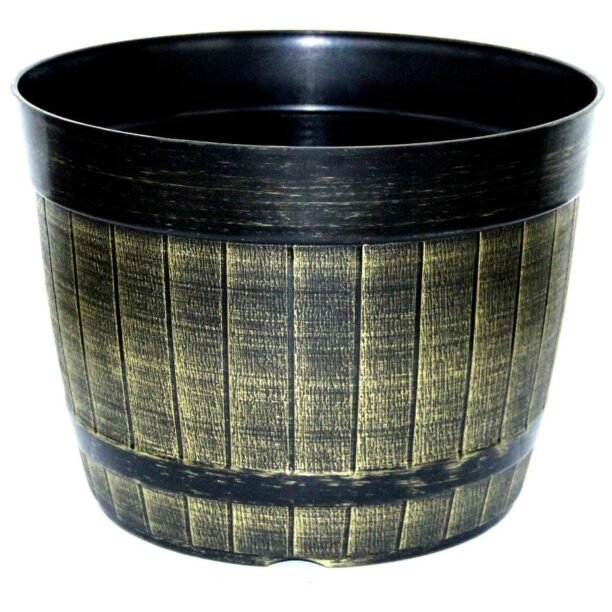 Jardineira Vaso Arranjo Flores Planta Resina 30 X 22