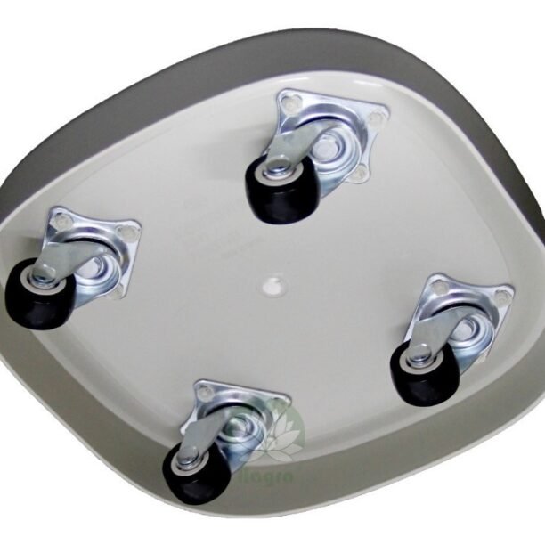 Suporte Para Vaso De Chão Com Rodinhas 20x20cm