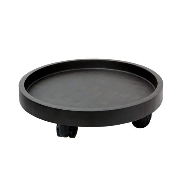 Suporte Para Vaso De Plantas Com Rodinhas 36cm