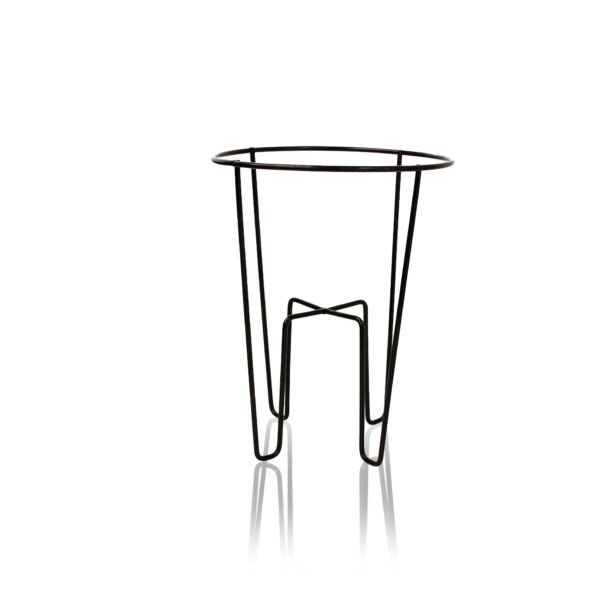 Suporte Ferro P/Vaso Decorativo Flor 25CM