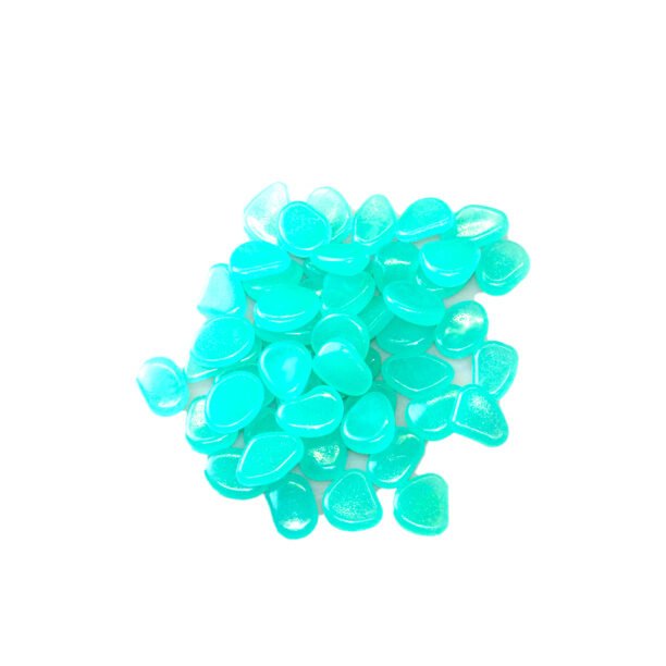 PEDRAS LUMINOSA DECORAÇÃO JARDINAGEM - VERDE JADE