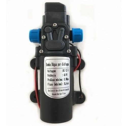 Bomba D'água Diafragma De Alta Pressão 12v 60w