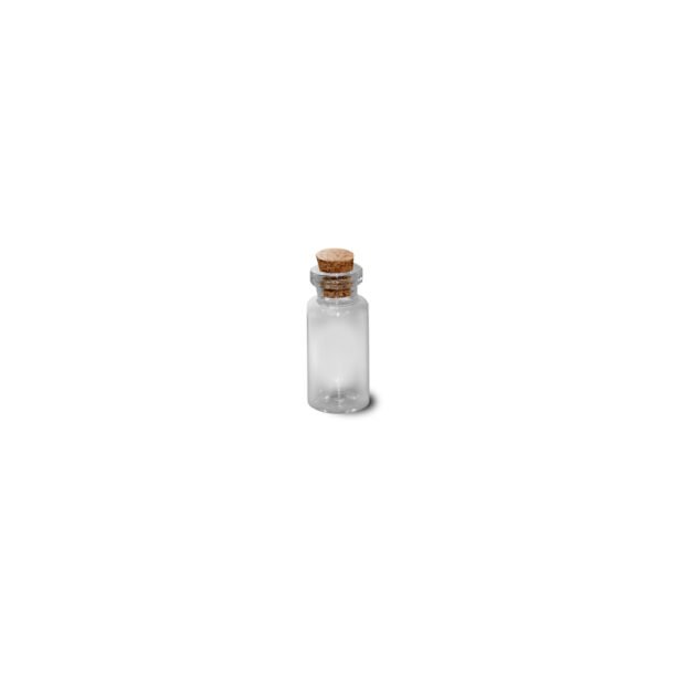 Mini Garrafa Vidro com Rolha 16X35 MM 3.5ML