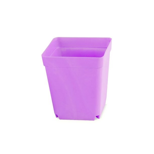 Pote Plástico QD Cor Sortida 64X64MM ROSA