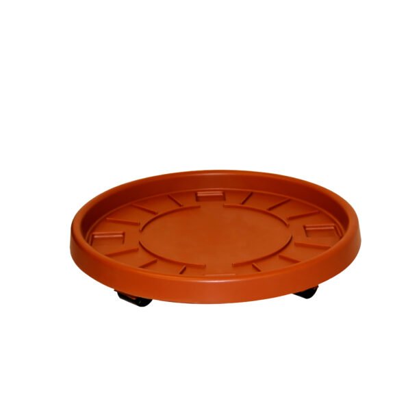 Suporte Com Rodizios Para Vaso De Plantas Chão 36cm