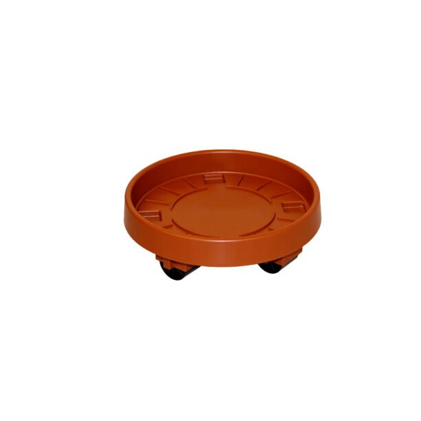 Suporte Com Rodizios Para Vaso De Plantas Chão 20cm