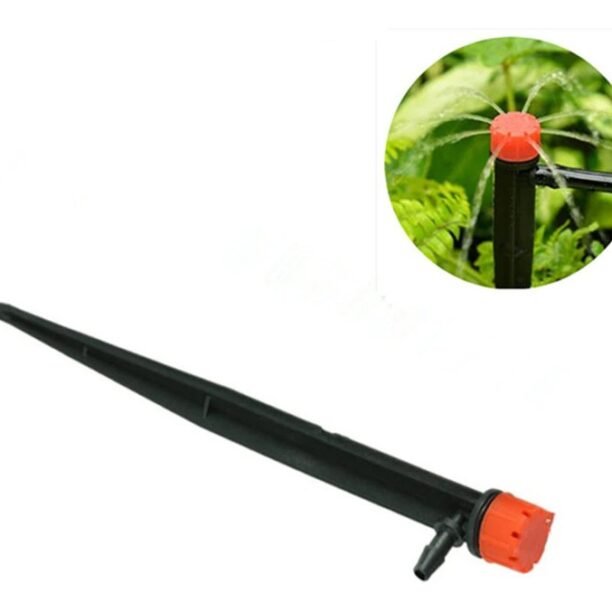 10 Gotejador Regulável Estaca 40 Litros/hora Jardim