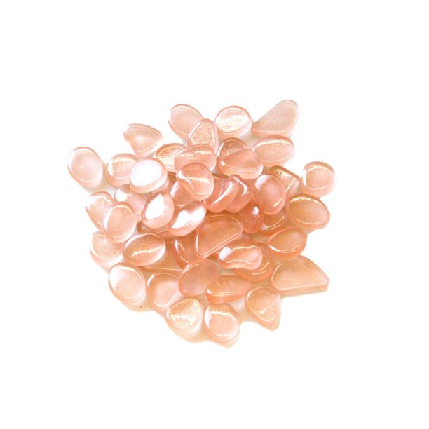 Pedra Luminosa Para Jardim Decoração - Bege